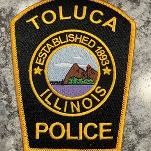 Toluca, IL Police Patch Obsolete New